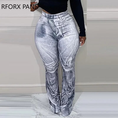 Naiste moerõivad Vanad elastse vöökohaga püksid täispikkuses pliiatsiga teksad