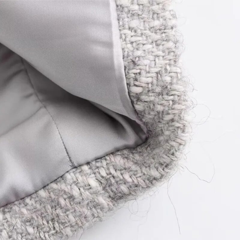 2024. aasta uus naistemoodne üherealine toimne mantel Naiste vabaaja ülisuure pikkade varrukatega mantel Elegance kontorinaiste välisrõivad