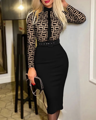 Novo ležerno odijelo Košulja dugih rukava s reverom u boji, dvodijelni komplet ležernih hlača