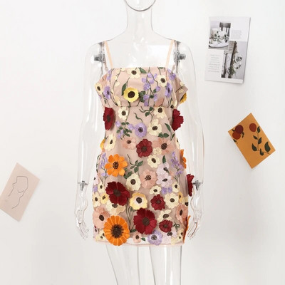 Lilletikandid Elegantne luksuslik naiste minikleit, poolkõrge kraega pikkade varrukatega kleidid 2023. aasta kevadõhtupeol Lady Vestido