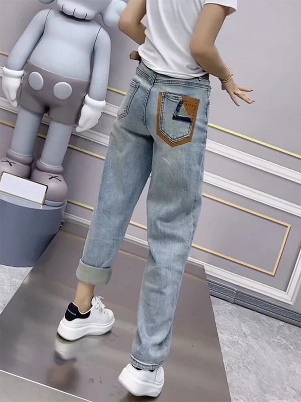 Y2k suur sirge jalaga teksapükste kitsas versioon naiste suvine õhuke mudel 2023 uus paks Mm õhuke mopimine laiad püksid.