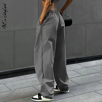 Cargo Pants Y2K Ρούχα Φαρδιά κορδόνια Χαμηλή Jogger Παντελόνια Γυναικεία Casual outfits Streetwear Φαρδύ παντελόνι φαρδύ πόδι