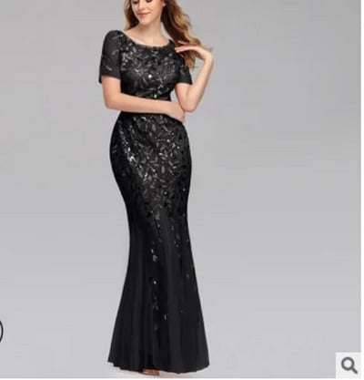 2022. aasta uus suurus, elegantne Saudi Araabia Ever Pretty Merineitsi litritega pitsaplikatsioonidega Merineitsi pikk peokleit