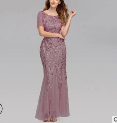 2022. aasta uus suurus, elegantne Saudi Araabia Ever Pretty Merineitsi litritega pitsaplikatsioonidega Merineitsi pikk peokleit