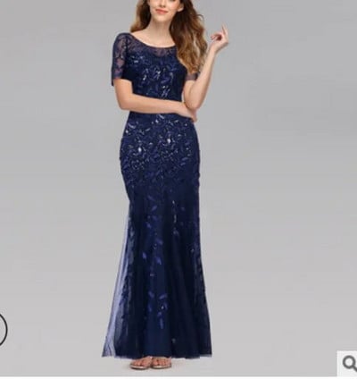 2022. aasta uus suurus, elegantne Saudi Araabia Ever Pretty Merineitsi litritega pitsaplikatsioonidega Merineitsi pikk peokleit