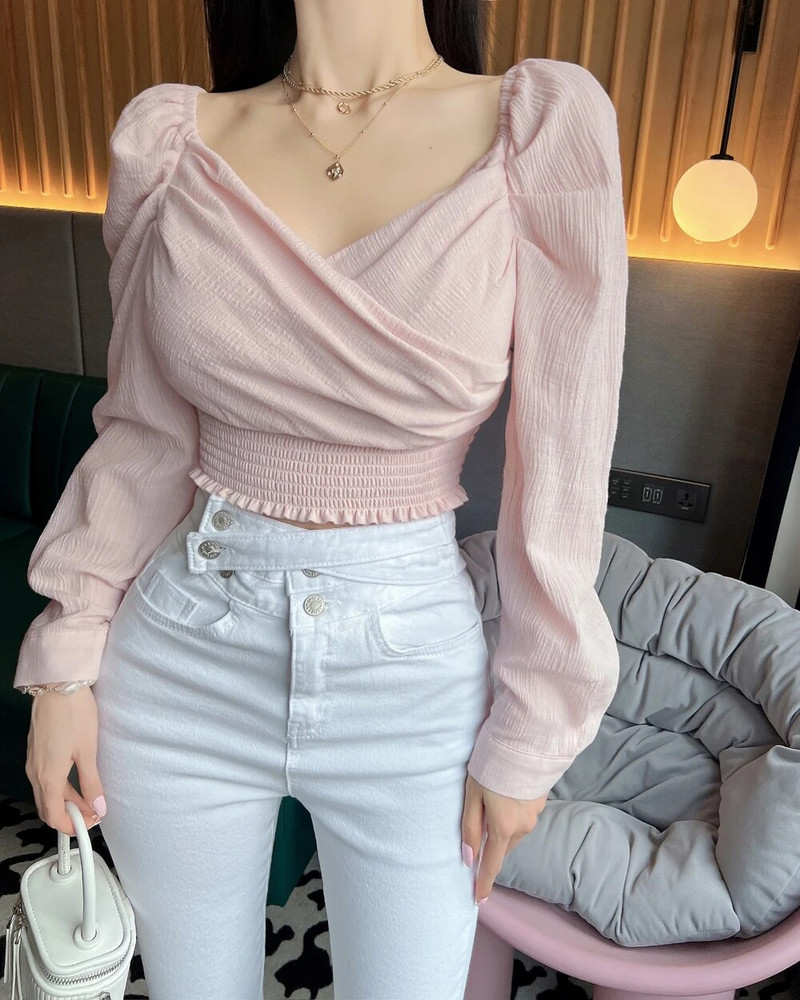 Tänavarõivad Naiste teksad Helesinised pitsilised kõrge vöökohaga pliiatspüksid Mom Elastne Denim Korea seksikas Pantalones Naiste püksid