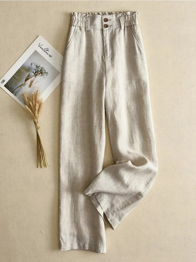 Mustad püksid Korea mood Uus suvine kõrge vöökohaga vabaaja püksid, laia alaosa, naiste ülisuured püksid, püksid, püksid, kottis püksid