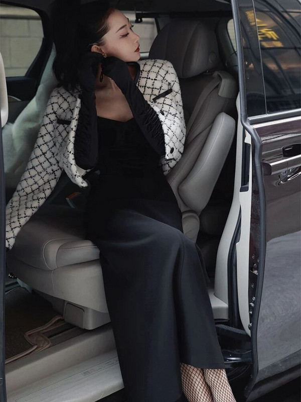 Pikad seelikud Naisterõivad Minimalistlikud küljelõhised Elegantne Vintage Seksikas High Street Euroopa mood daamid Kõik sobivad