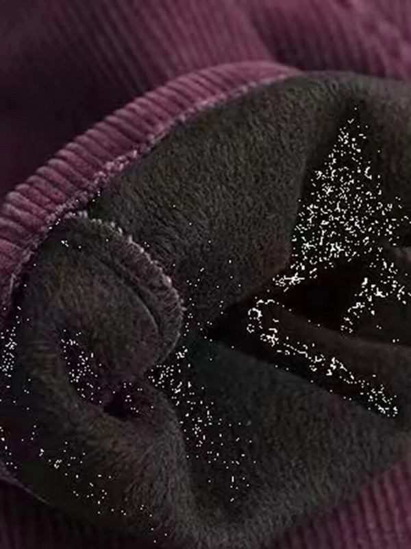 Velvetas, rudeninės žieminės haremo kelnės Laisvalaikio aukšto juosmens šiltos moteriškos kelnaitės Vintažinės kulkšnies ilgio sportinės mados kelnės