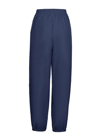Дамски памучни ленени панталони с копчета Панталони с широки крачоли Плюс размер 5XL Ежедневни пролетни летни панталони за жени