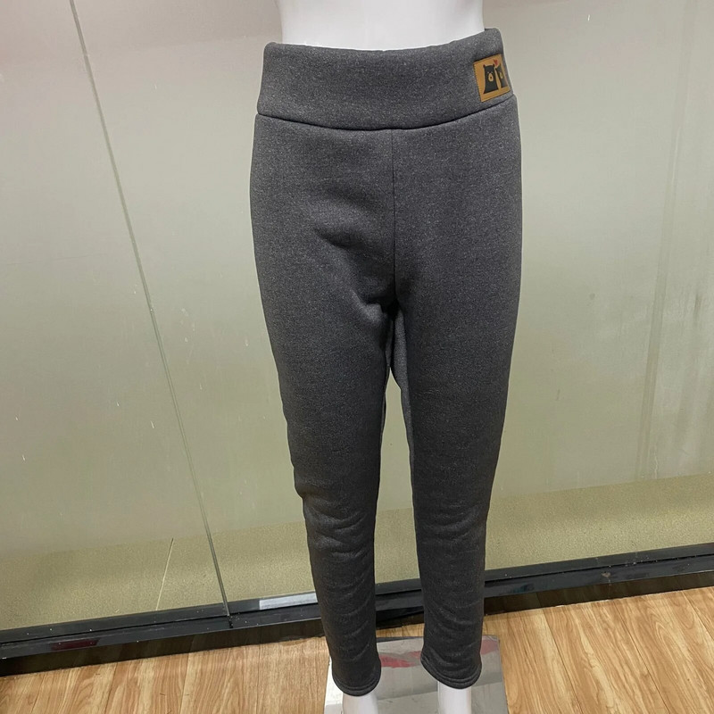 Didelio dydžio mados kasdieninės moteriškos spausdintos moteriškos kelnės aukštu juosmeniu, šiltos ilgos kelnės rudenį ir žiemą Naujos mados moteriškos kelnės