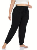 2023. aasta kevad/suvi uued naiste pluss-suuruses elegantsed pendeldamise stiilis tasku-moekujundusega vabaaja üheksa punktiga püksid