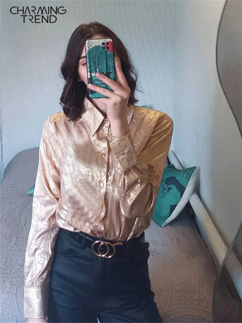 Naiste topid ja pluusid Tugev pikkade varrukatega särk Naiste naiste vabaaja pluus Kontoripluusid Mujer De Moda Elegantsed riided