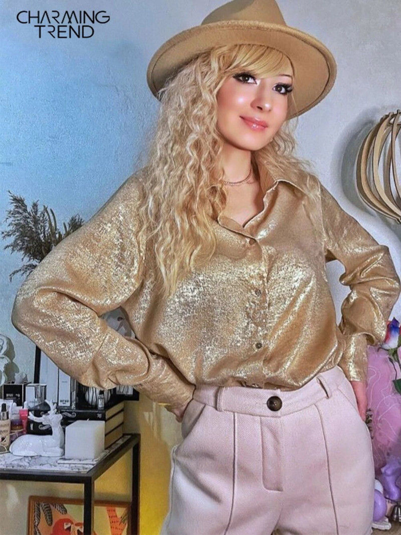 Naiste topid ja pluusid Tugev pikkade varrukatega särk Naiste naiste vabaaja pluus Kontoripluusid Mujer De Moda Elegantsed riided