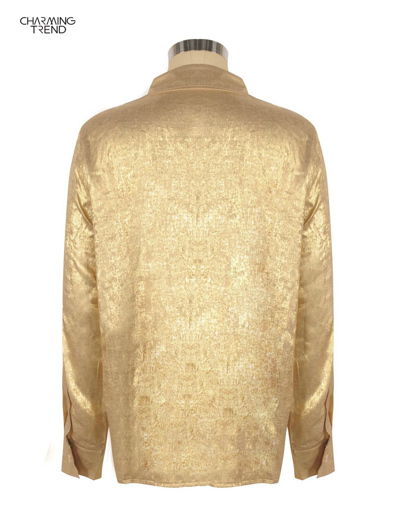 Naiste topid ja pluusid Tugev pikkade varrukatega särk Naiste naiste vabaaja pluus Kontoripluusid Mujer De Moda Elegantsed riided