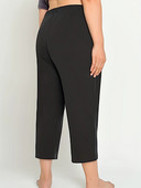 Καλοκαίρι 2023 νέο plus-size γυναικείο πλεκτό υφασμάτινο παντελόνι μόδας με σχέδιο μόδας capri