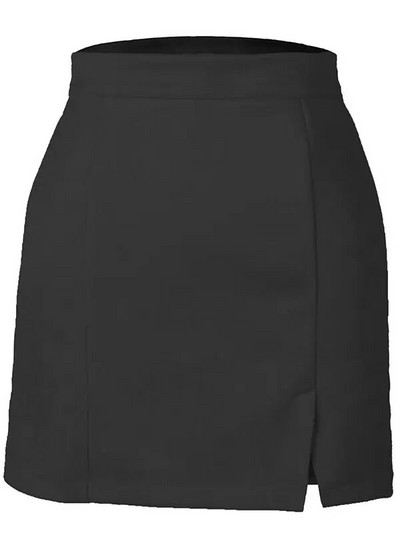 Γυναικείες σουέτ φούστες Φθινοπωρινή χειμερινή μόδα Ψηλόμεση Σέξι κλαμπ φούστες Bodycon Μίνι φούστες για γυναικεία κορίτσια