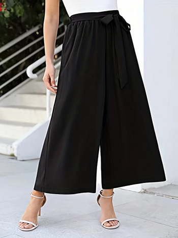 Νέο γυναικείο plus-size street style μόδας κομψό ταμπεραμέντο στυλ φαρδύ παντελόνι φαρδύ παντελόνι εννέα τετάρτων