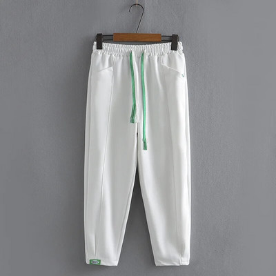 4XL suures suuruses haaremipüksid, naiste 2023. aasta kevadel sääreava, silt, nöör, kõrge vöökohaga püksid, suured kõverad riided