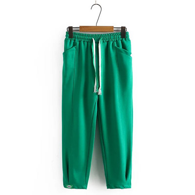 4XL suures suuruses haaremipüksid, naiste 2023. aasta kevadel sääreava, silt, nöör, kõrge vöökohaga püksid, suured kõverad riided