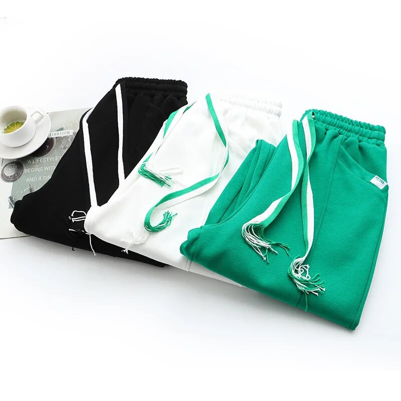 4XL suures suuruses haaremipüksid, naiste 2023. aasta kevadel sääreava, silt, nöör, kõrge vöökohaga püksid, suured kõverad riided