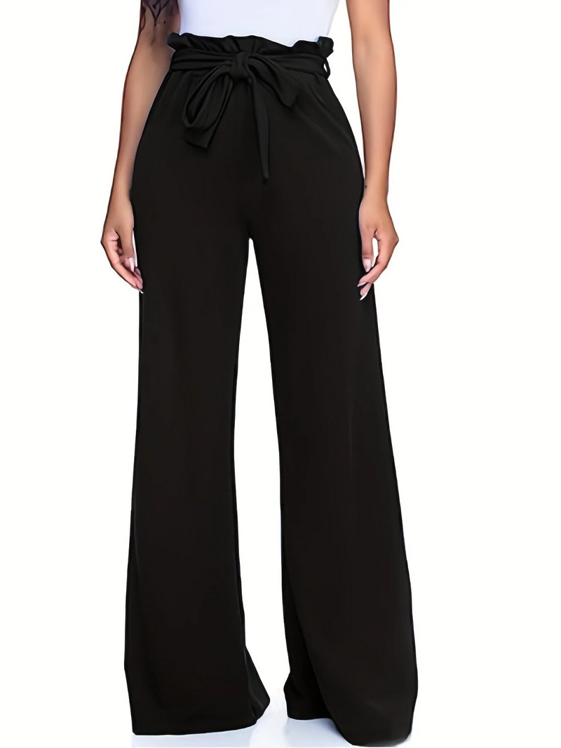 2023. aasta suvi uued naiste pluss-suuruses tänavastiilis mood nöördisain ühevärvilised mopipüksid pikad püksid