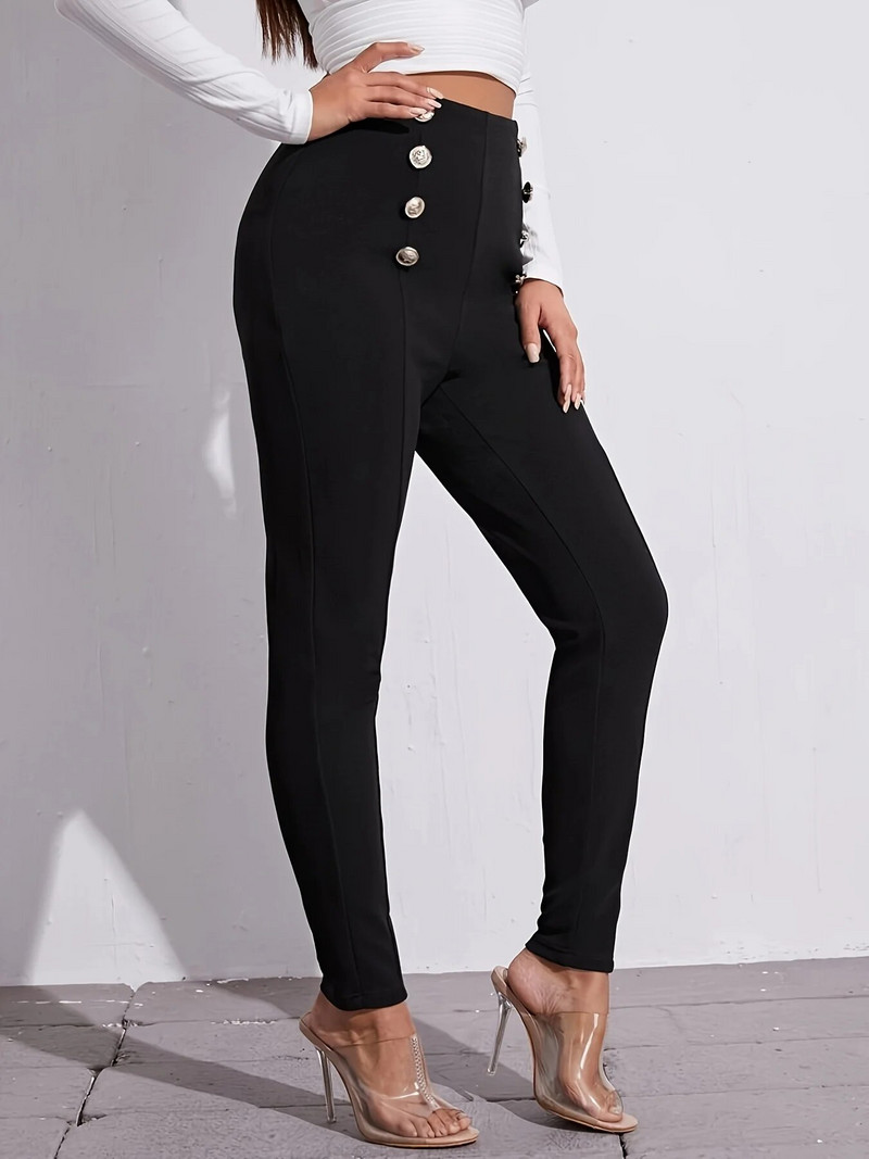 Καλοκαιρινή μόδα νέο γυναικείο πλεκτό κολάν από ψηλό ελαστικό ύφασμα high street style