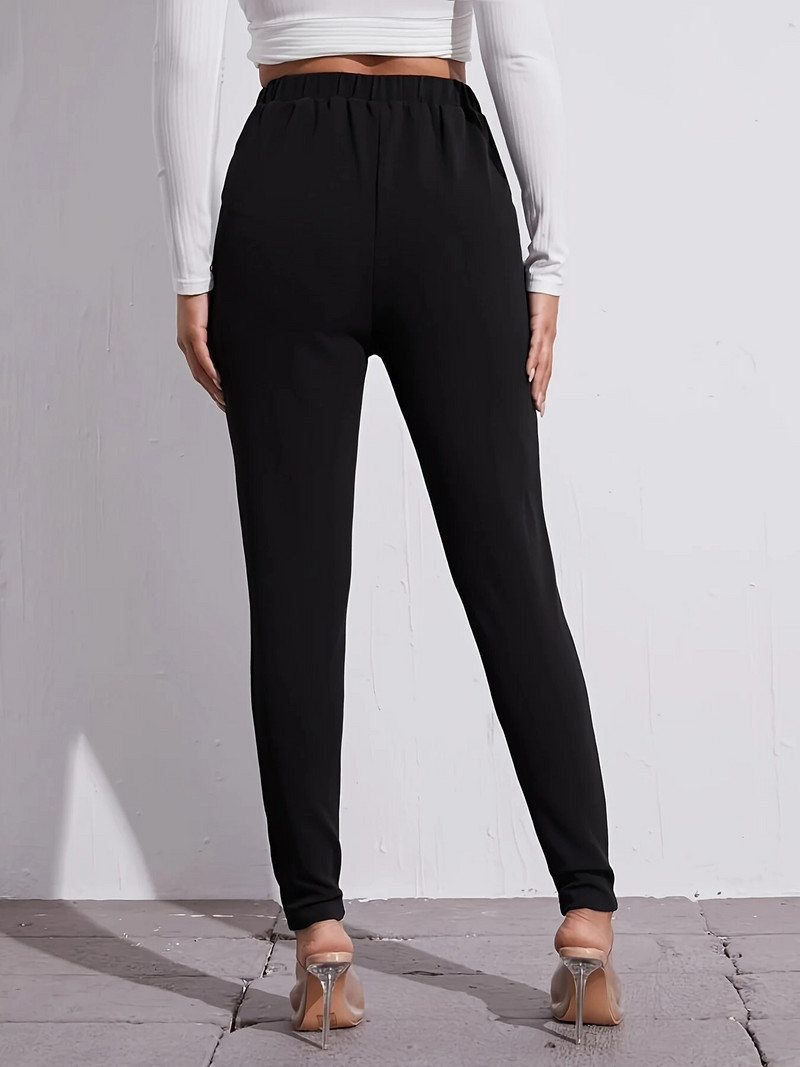 Καλοκαιρινή μόδα νέο γυναικείο πλεκτό κολάν από ψηλό ελαστικό ύφασμα high street style