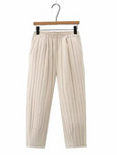 Didelio dydžio moteriški drabužiai žieminės kelnės Elastinės juosmens kelnės su medvilne ir pastorintu tarpsluoksniu pastorintos termo kelnės 4XL