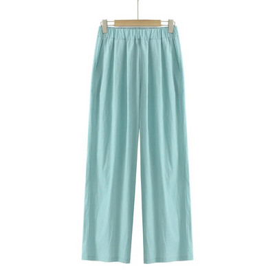 Didelio dydžio plačios kelnės Moteriški drabužiai Ploni greitai džiūstantys ledai vėsūs dugnai, laisvos viso ilgio kelnės 2023 m. vasara