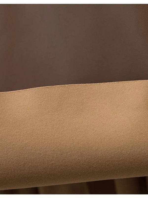 Suures suuruses 4XL Pu-nahast pikad seelikud naistele, kõrge vöökohaga A-line soliidsed seelikud kontoris naistele elegantsed ja stiilsed sügisseelikud