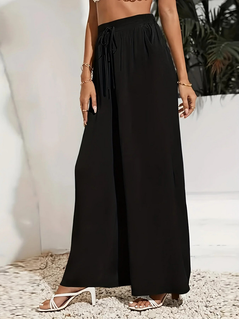 2023 m. vasaros moteriškos didelio dydžio hiphopo serijos mados dizaino aukšto juosmens tiesios kelnės