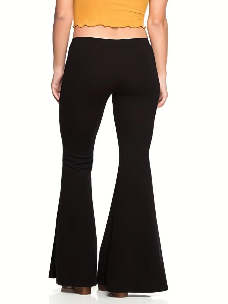 Suvised uued naiste pluss-suuruses Briti kõrge vöökohaga stiilis moodsad drapeerivad disainstiilis laienevad püksid