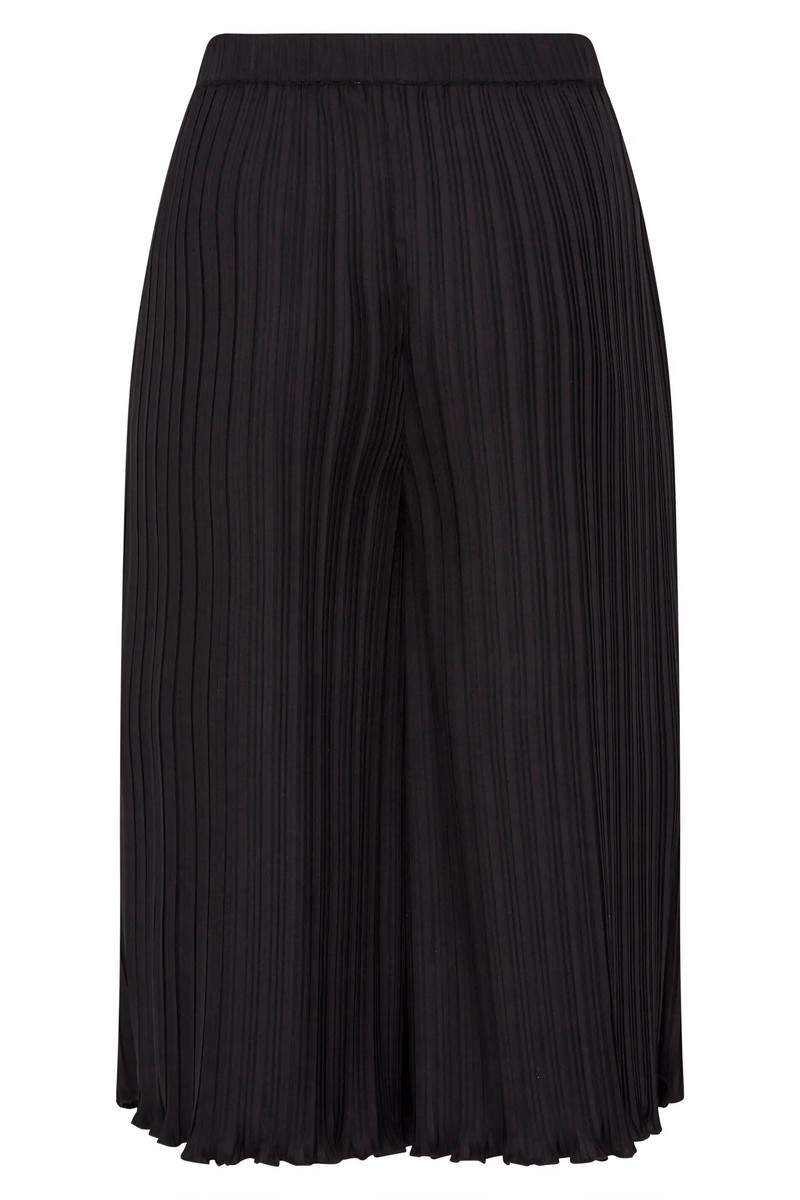 Didelio dydžio vasarinės elegantiškos klostuotos kaprio kelnės moteriškos laisvalaikio elastinės aukšto juosmens plačios kelnės sutrumpintos didelio dydžio 5XL 6XL