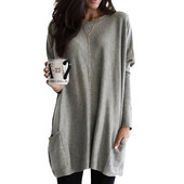 Suures suuruses naiste topid 2023. aasta sügise pikkade varrukatega T-särk, vabaaja särk naiste Y2K Crop rõivastele