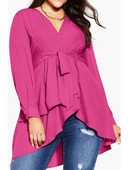 Γυναικείο μπλουζάκι με μακρυμάνικο φαρδύ μπλουζάκι, ασύμμετρο στρίφωμα, απαλό vintage φθινοπωρινό γυναικείο μπλουζάκι με λαιμόκοψη 2023