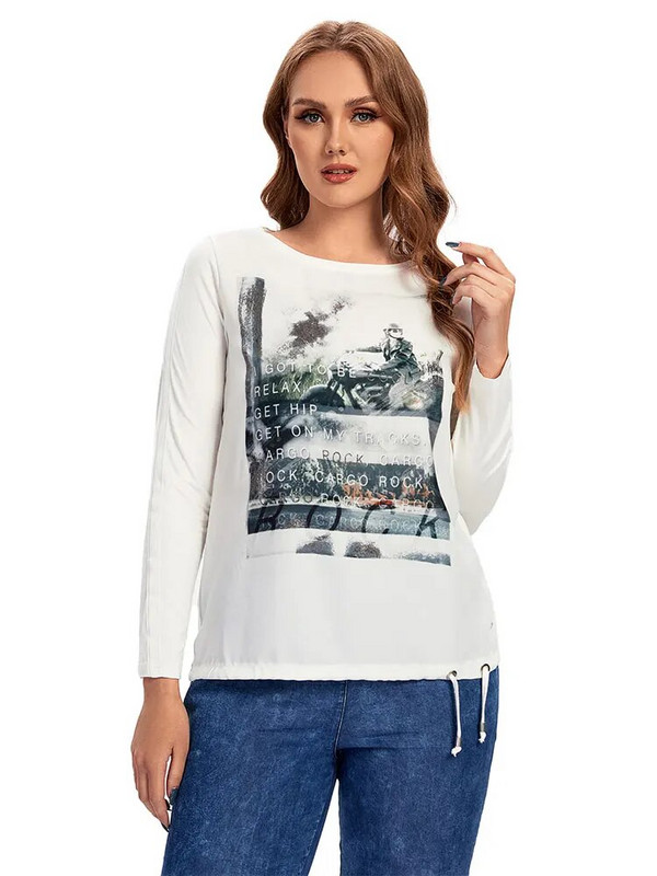 Pulover de mărime mare pentru femei Pulover șic elegant de vară pentru femei dolofane Pulover de modă din bumbac