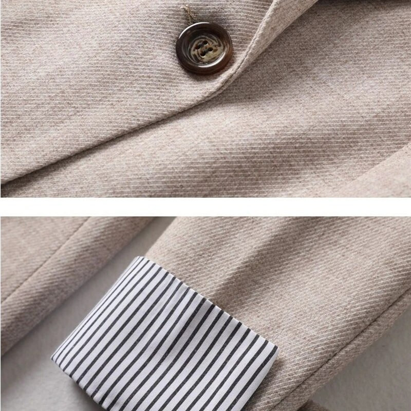 Γυναικεία μακρυμάνικα Άνοιξη Casual Blazer 2023 Νέα Μόδα Επαγγελματικά Καρό Κοστούμια Γυναικεία Εργασία Office Blazer Γυναικεία παλτό S-6XL