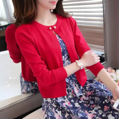 2023 m. pavasario rudens megztinis megztinis suknelė nuo saulės skara plonas paltas ilgomis rankovėmis megztinis megztinis mergina vasaros oro kondicionierius