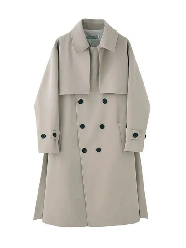 Vabaaja armastajate kaherealised pikad mantlid Korea mood paarile jakid Kvaliteetsed kevadsügis Chaqueta uued välisrõivad