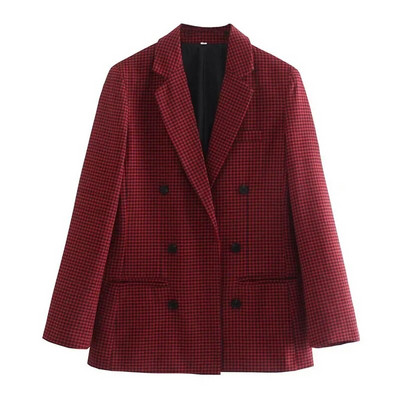 SLTNX TRAF 2023 m. madingi languoti moteriški švarkai, prašmatnūs dvieiliai švarkai, skirti laisvalaikio moteriško kostiumo moterims.