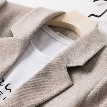 Γυναικεία μακρυμάνικα Άνοιξη Casual Blazer 2023 Νέα μόδα Επιχειρηματικά καρό κοστούμια Γυναικεία δουλειά Γυναικεία παλτό Γυναικεία παλτό Γυναικείο μπουφάν