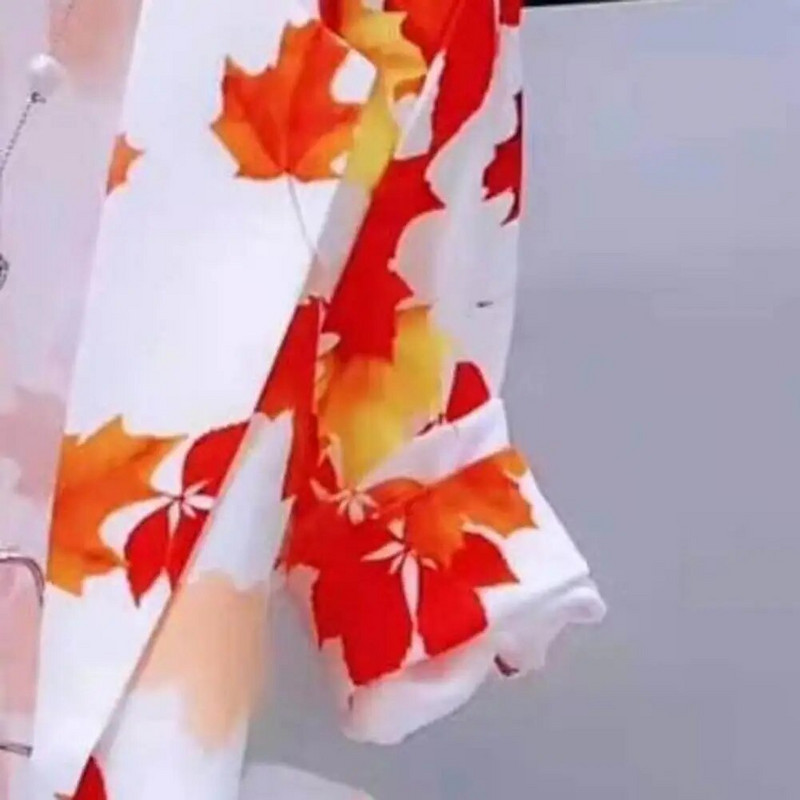 Τσέπες με πέτο Γυναικεία μπλέιζερ Κομψή ζωγραφική με μελάνι με μονό κουμπί 3D μοτίβο κουκουνάρι Λεπτά κοστούμια παλτό Εξωτερικά ενδύματα