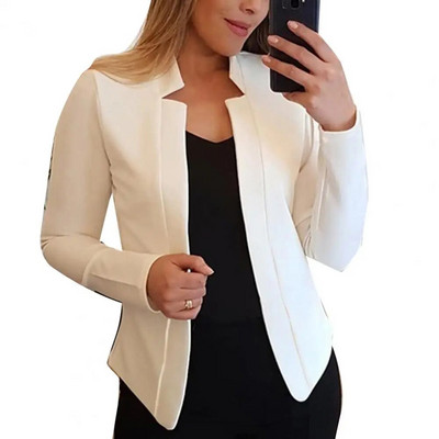Trendovski ženski blejzer Slim Fit Business Outwear Proljetni kaput velikih veličina OL Style Lady Blazer za posao Mujer 2022 Fashion Ins