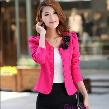 Κοντά Γυναικεία Παλτό 2023 Blazer Woman Chic και κομψό σακάκι Γυναικείο παλτό Κορεάτικα νέα ρούχα