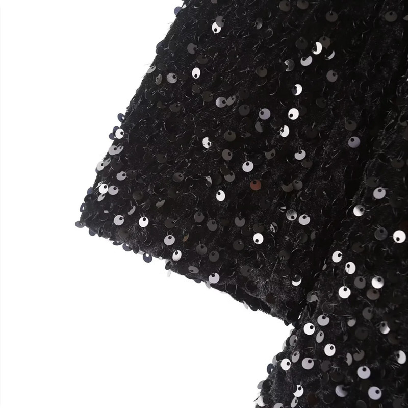 PB&ZA 2023 Φθινόπωρο/Χειμώνας Νέο casual μακρυμάνικο, λεπτή ρετρό PU δερμάτινη ζώνη πέτο παλτό με λεπτό κοστούμι