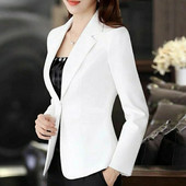 2023. aasta naisterõivad, sälgulised, kitsad, lihtsad, lühikeste varrukatega, ühevärvilised kevadsuvi õhuke kontor, naiste mood, vabaaja bleiserid