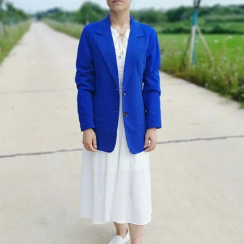 Νέο γυναικείο σακάκι 2023 Ανοιξιάτικο γυναικείο φθινοπωρινό γυναικείο σακάκι Κορεατικό γυναικείο φαρδύ μπουφάν σε συντομότερο μακρυμάνικο γυναικείο κοντό κοστούμι