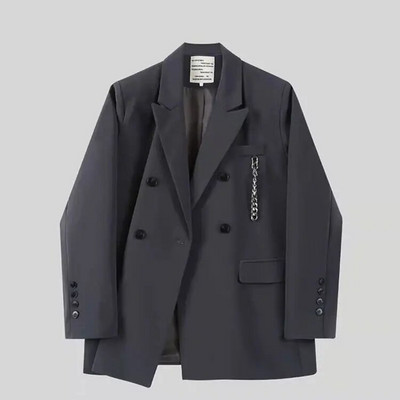 Naiste ülikonnamantel 2023. aasta uue disainiga kevad- ja sügisesine ülisuur avar ülikond tipptrendi bleiser mujer de moda 2022 femme bleiser