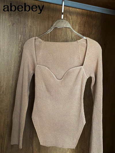 Kandiline krae pikkade varrukatega naiste kampsunid, kootud pullover, naiste kevad-sügis kampsun, talvetopsid naistele, must valge kampsun